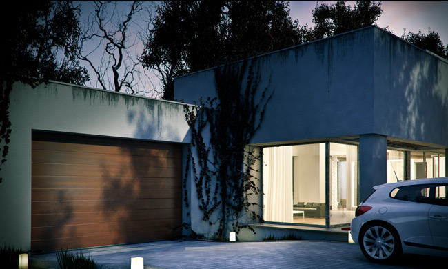 Garázskapu fotó MCA 3